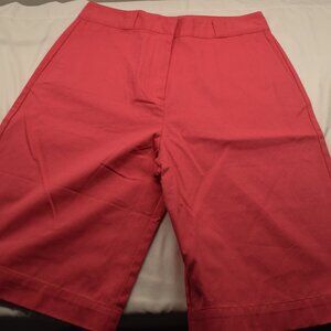 Samsoe Women's Shorts Size XL Color Pink/Coral NWOT  #0082
